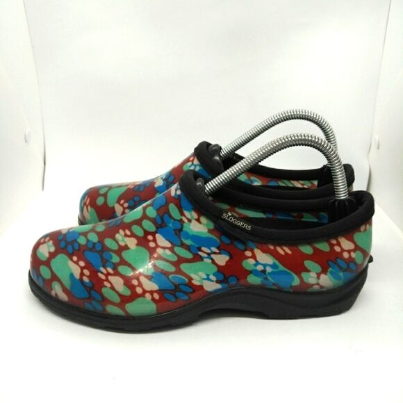 Sloggers Women's Multicolor Waterproof Gardening‎ Shoes Women's Size 9 - Picture 1 of 8